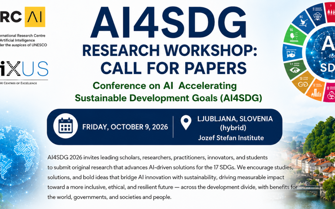 AI4SDG – Call for Papers 2026